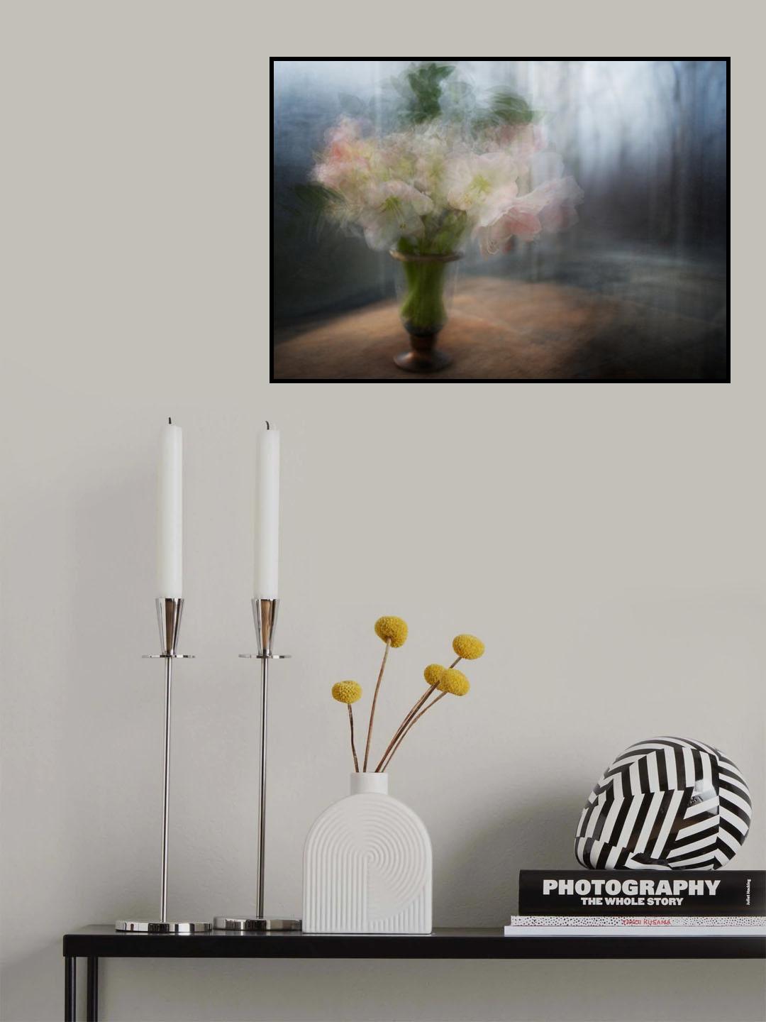 Pink bouquet Poster och Canvastavla