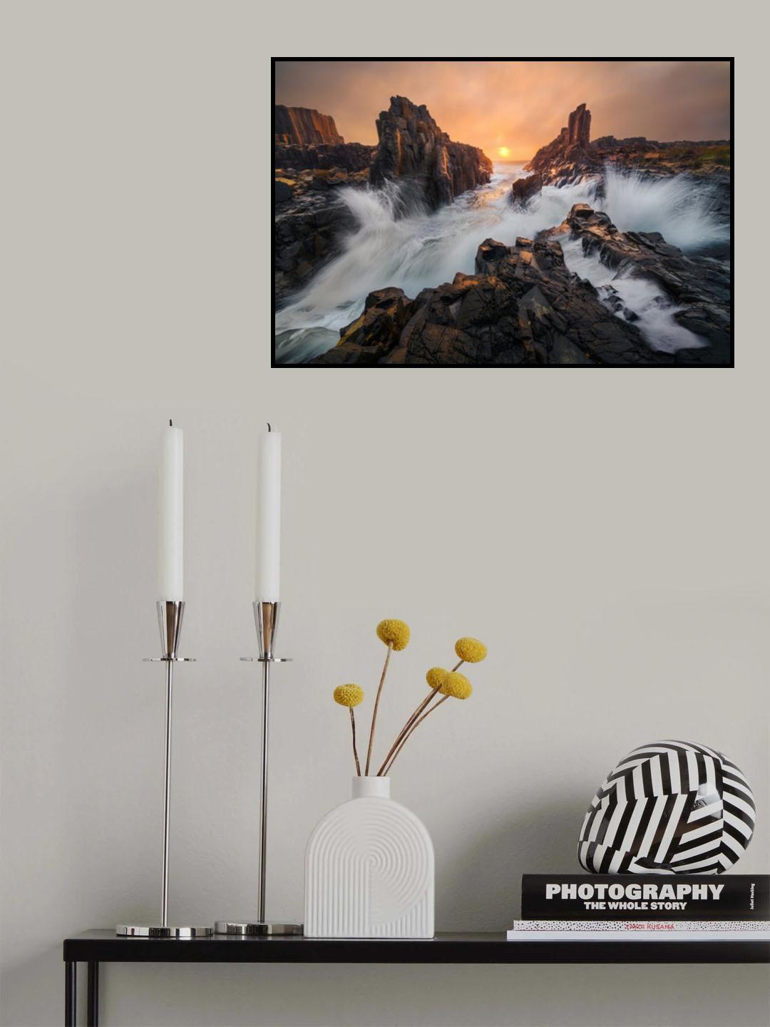 Let the Light Breaking Through Poster och Canvastavla
