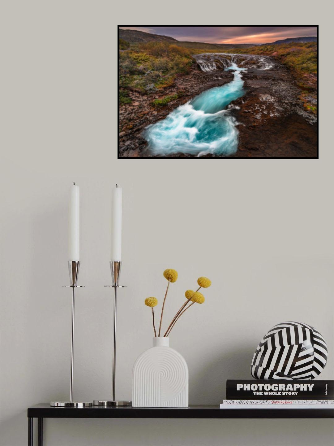 Iceland Poster och Canvastavla