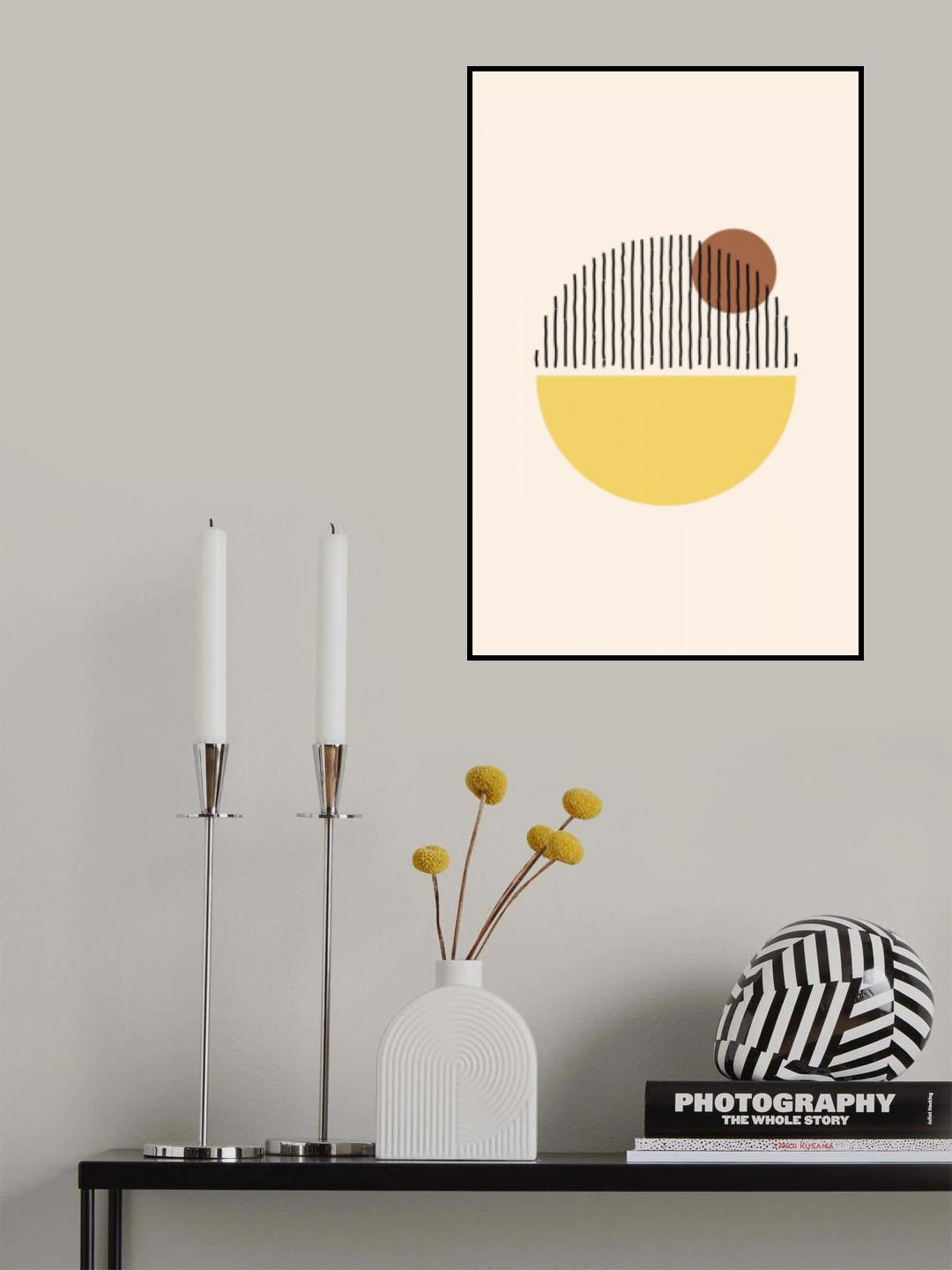 Geometric Abstract Shapes I Poster och Canvastavla