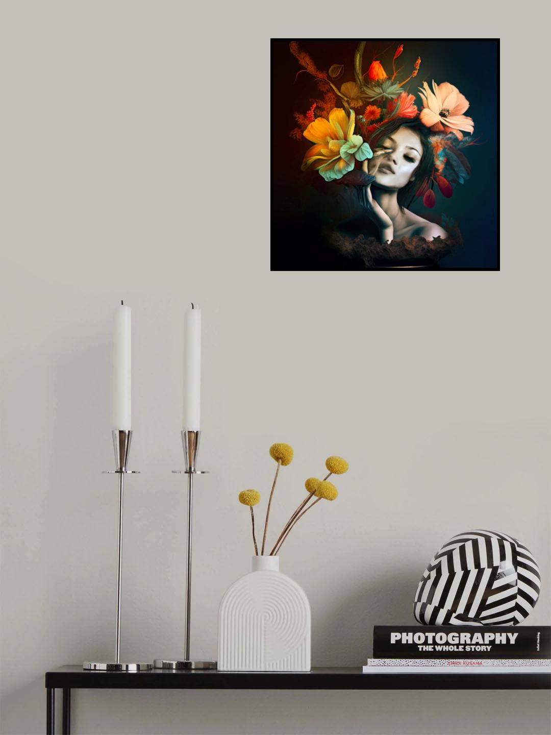 Flower Demon Poster och Canvastavla
