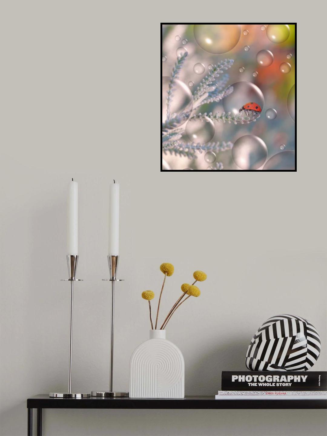 Sheltered in his bubble... Poster och Canvastavla