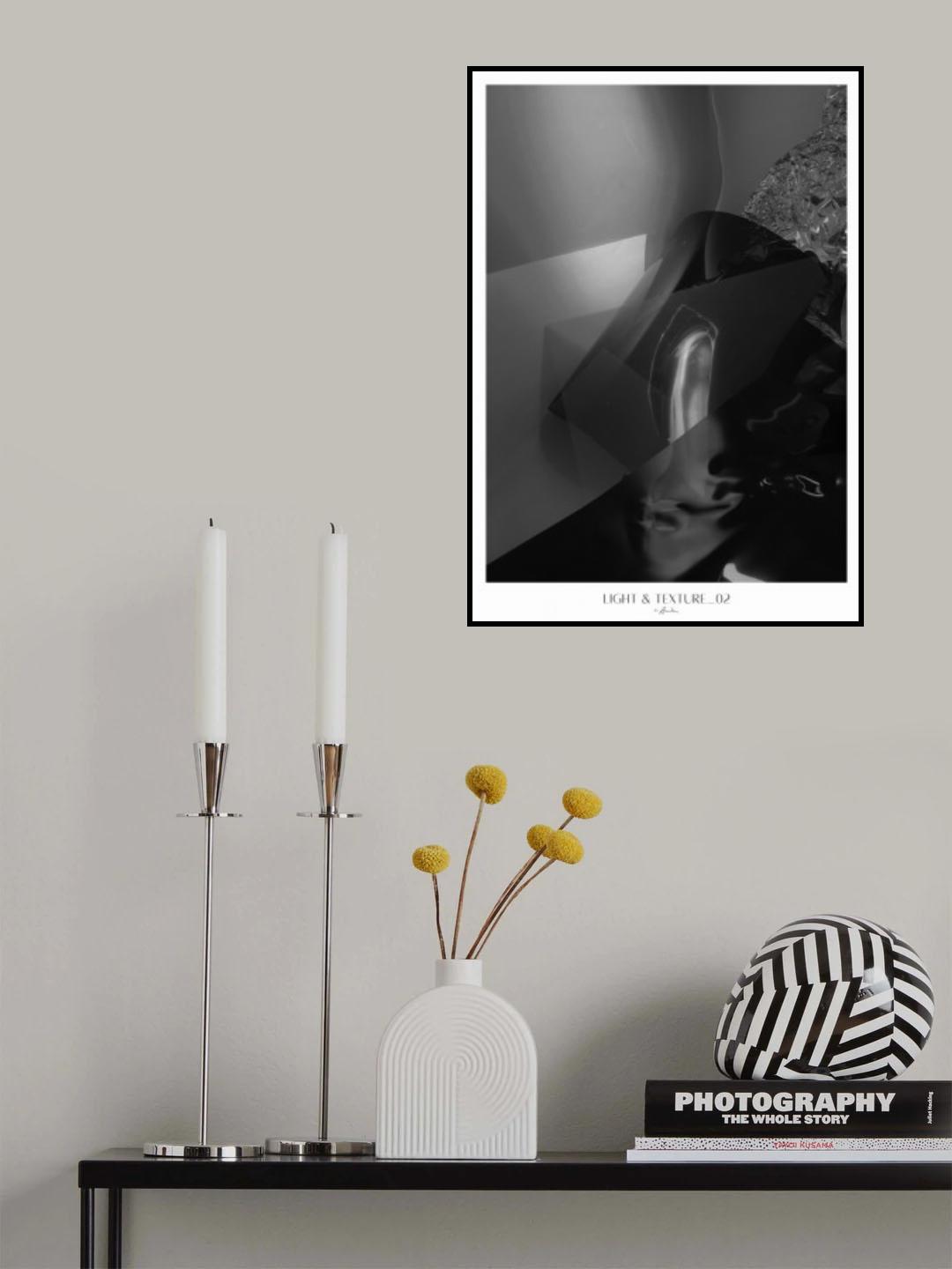 Light and texture 02 Poster och Canvastavla