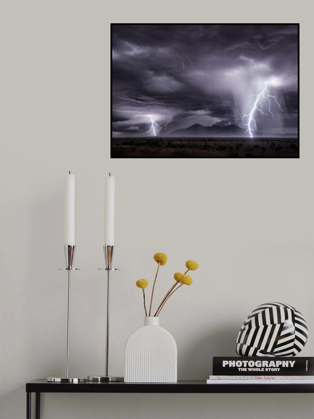 It Was a Dark and Stormy Night Poster och Canvastavla