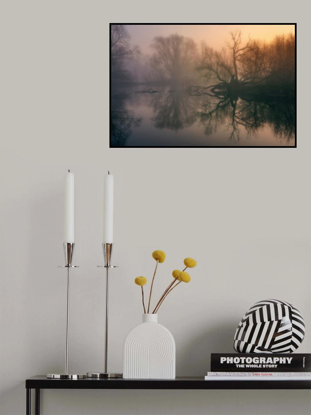 Misty backwaters Poster och Canvastavla