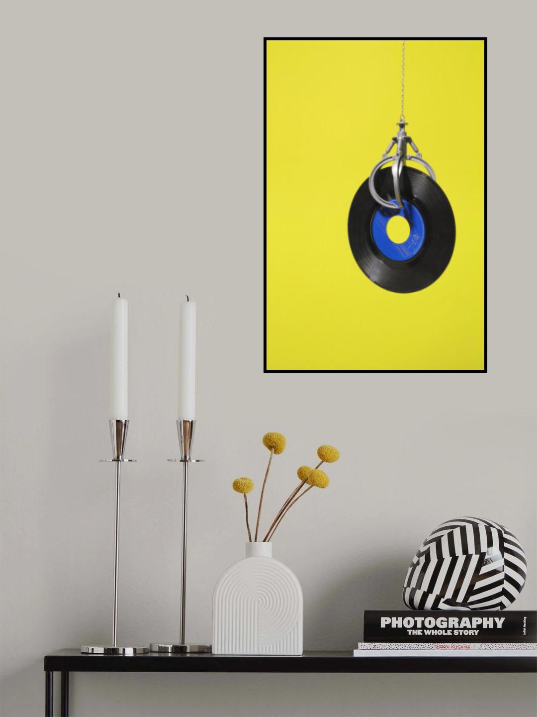 Record Machine Poster och Canvastavla