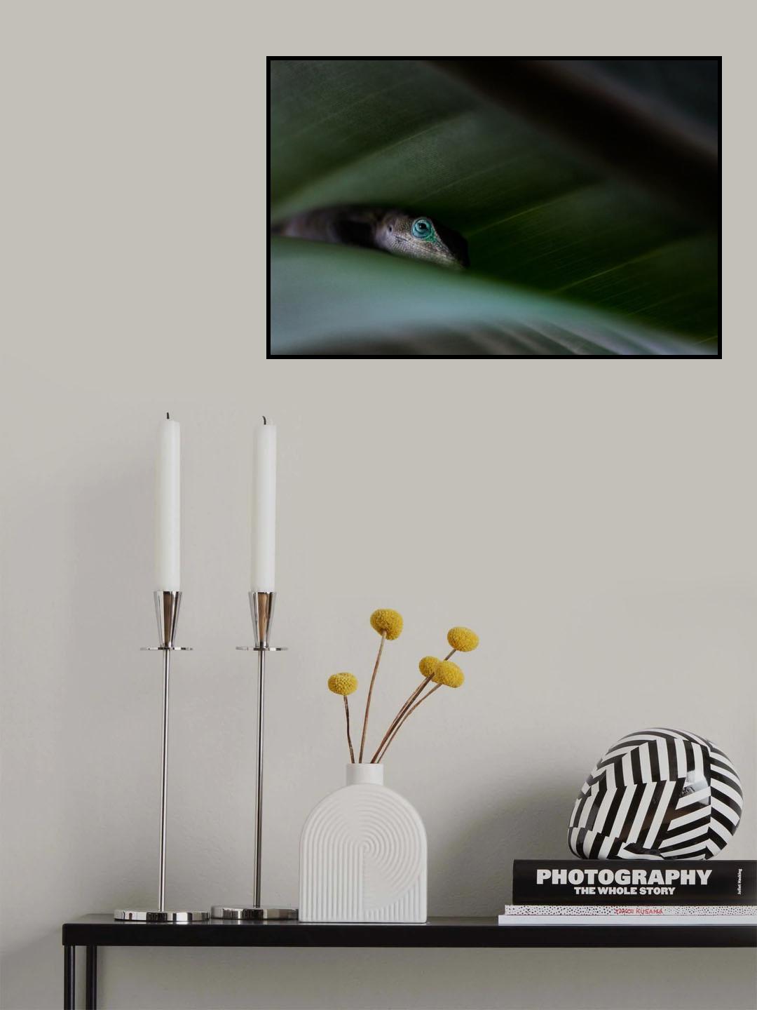 Between Two Leaves Poster och Canvastavla
