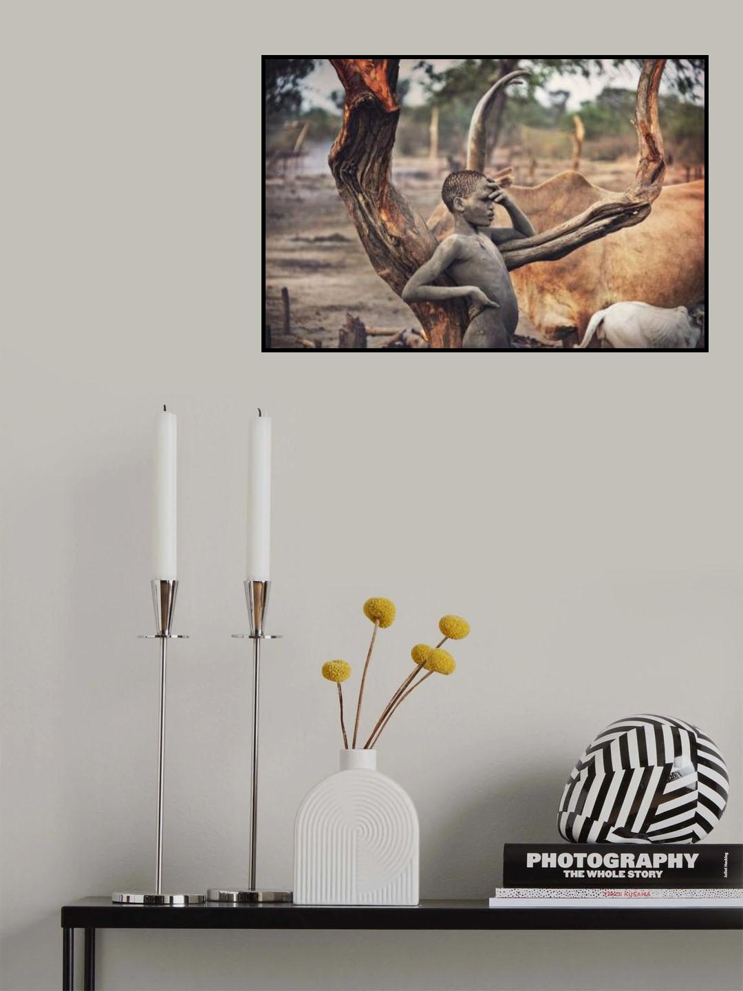Boy-Mundari Poster och Canvastavla
