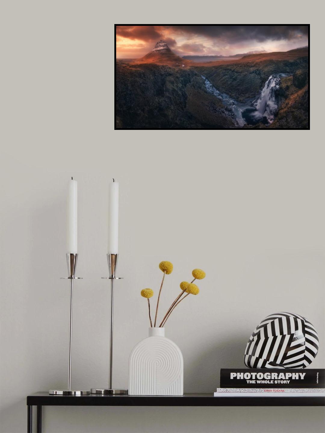 Kirkjufell, Iceland Poster och Canvastavla