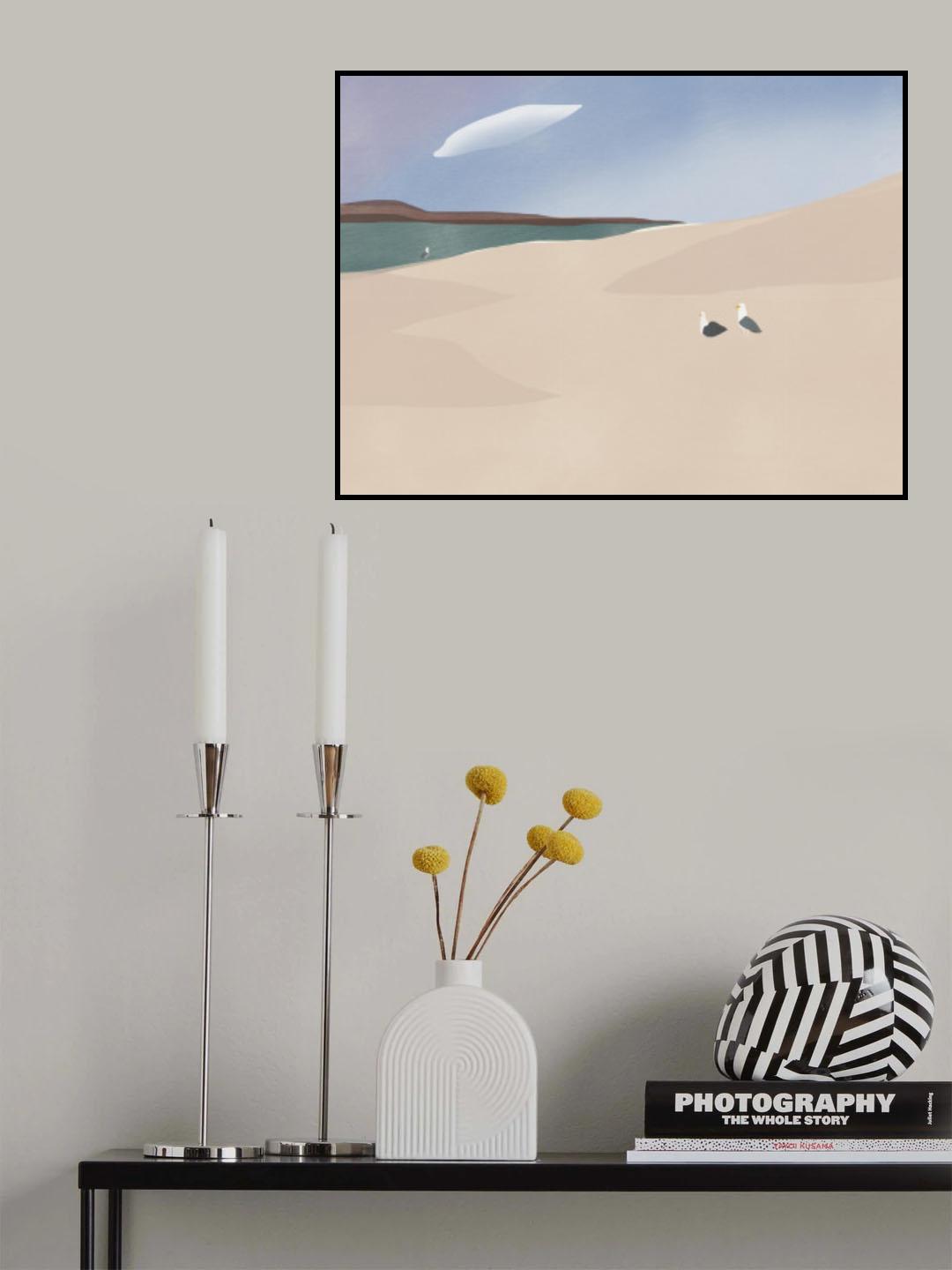 Seagull Family Poster och Canvastavla