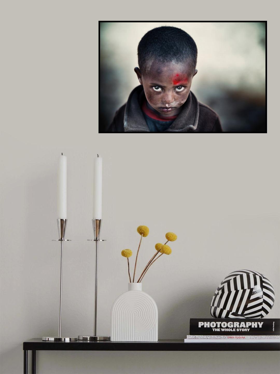 Entoto boy Poster och Canvastavla