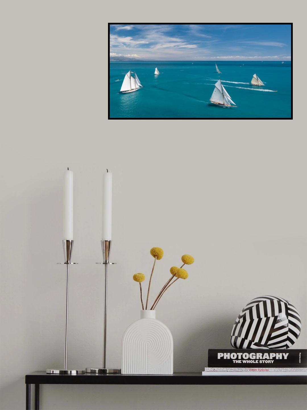 Azurean sea Poster och Canvastavla