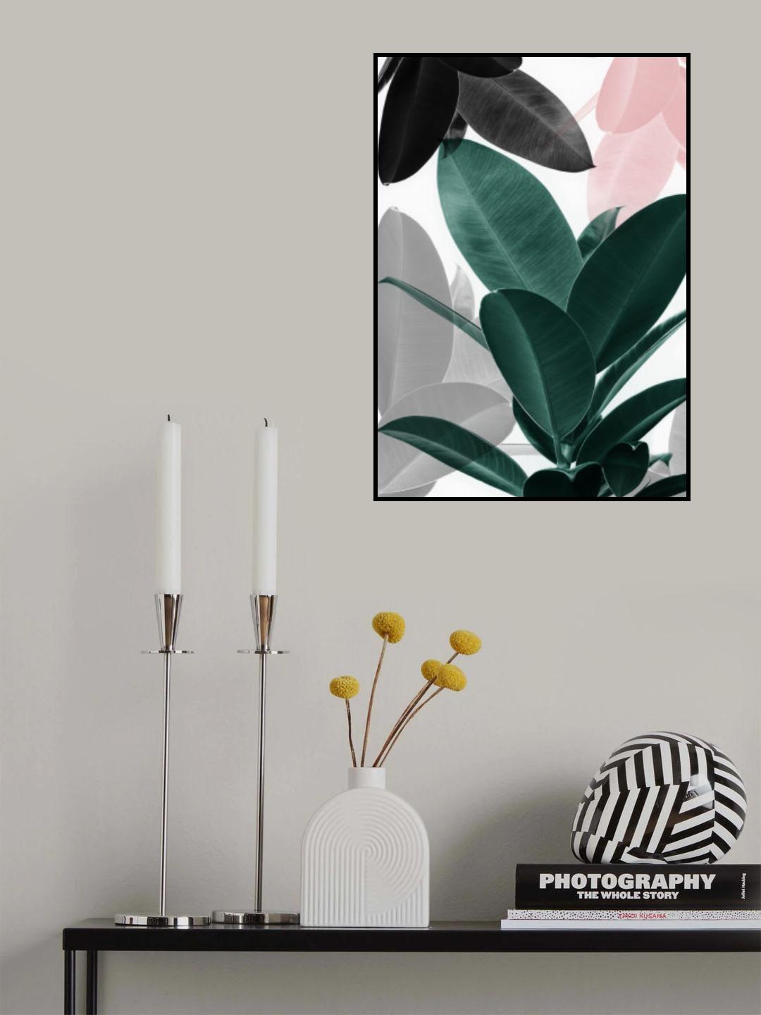 Leaf Play Poster och Canvastavla