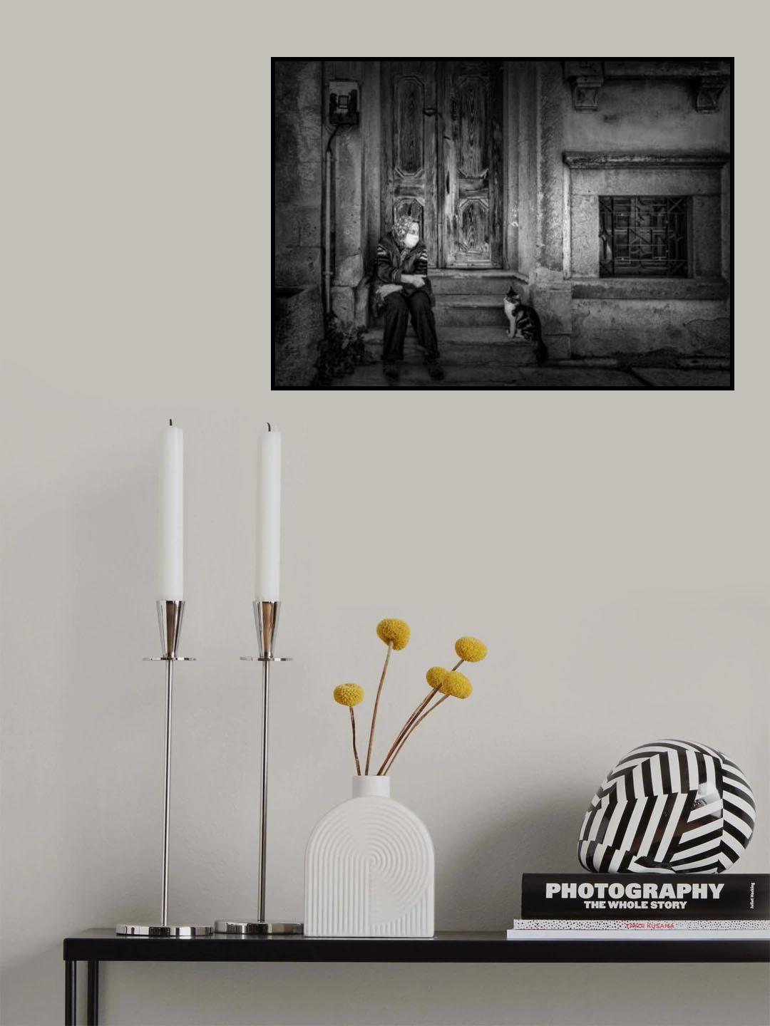 Trouble Poster och Canvastavla
