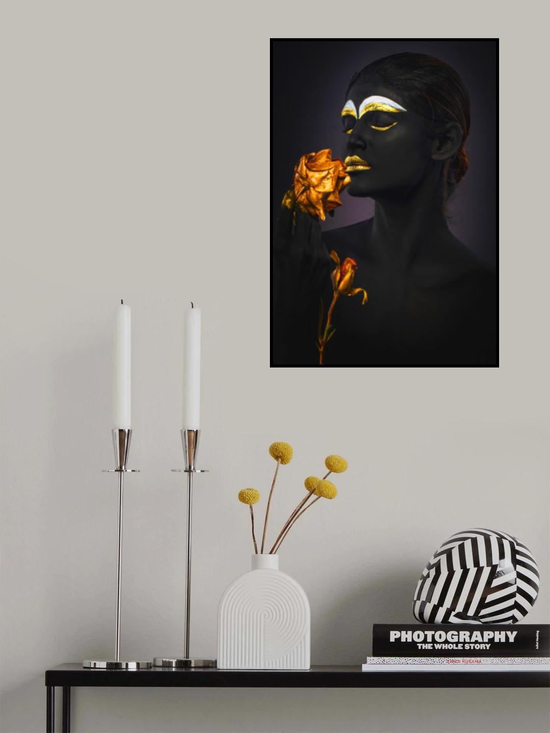 ENCHANTING GOLD Poster och Canvastavla