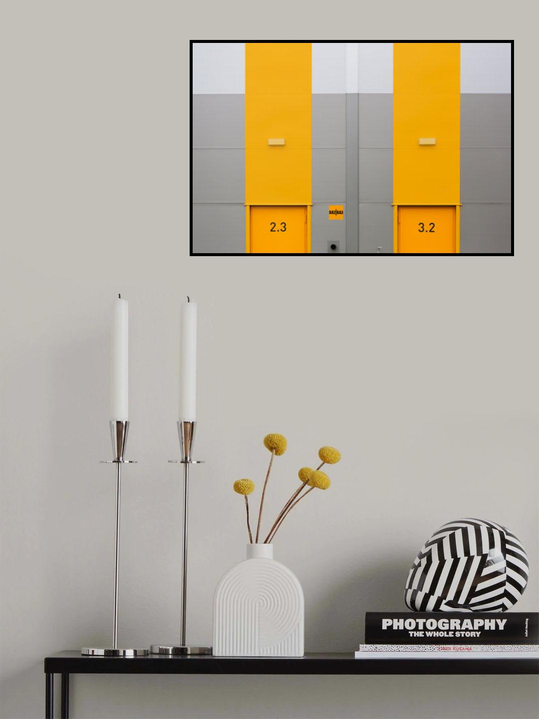 Yellow..........Mirror..? Poster och Canvastavla