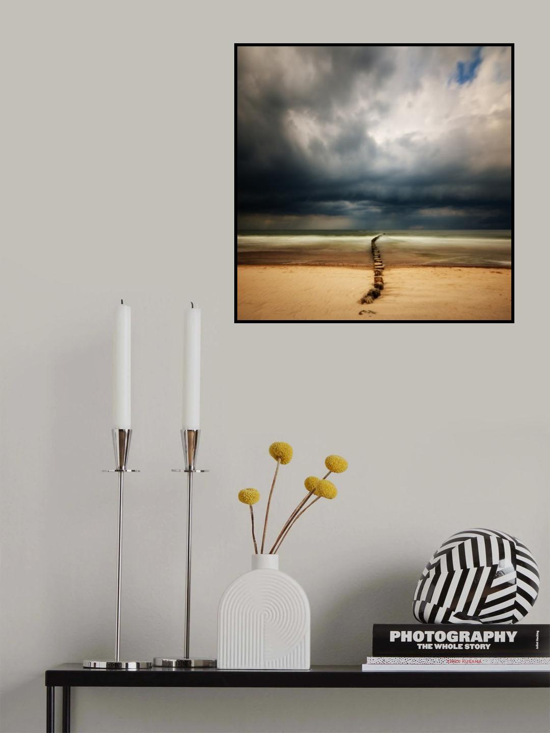S Poster och Canvastavla
