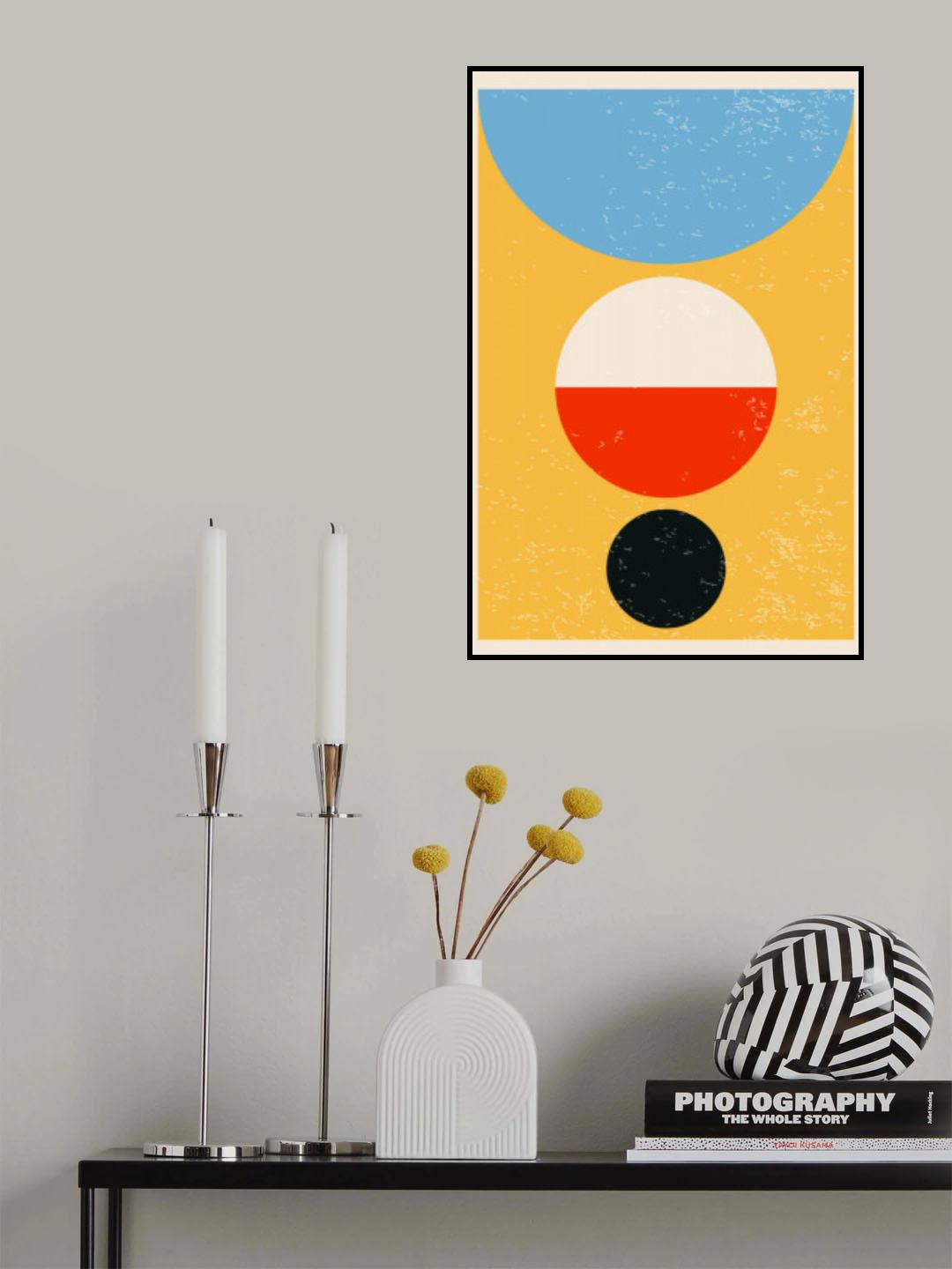 Minimal Abstract Shapes Series #29 Poster och Canvastavla