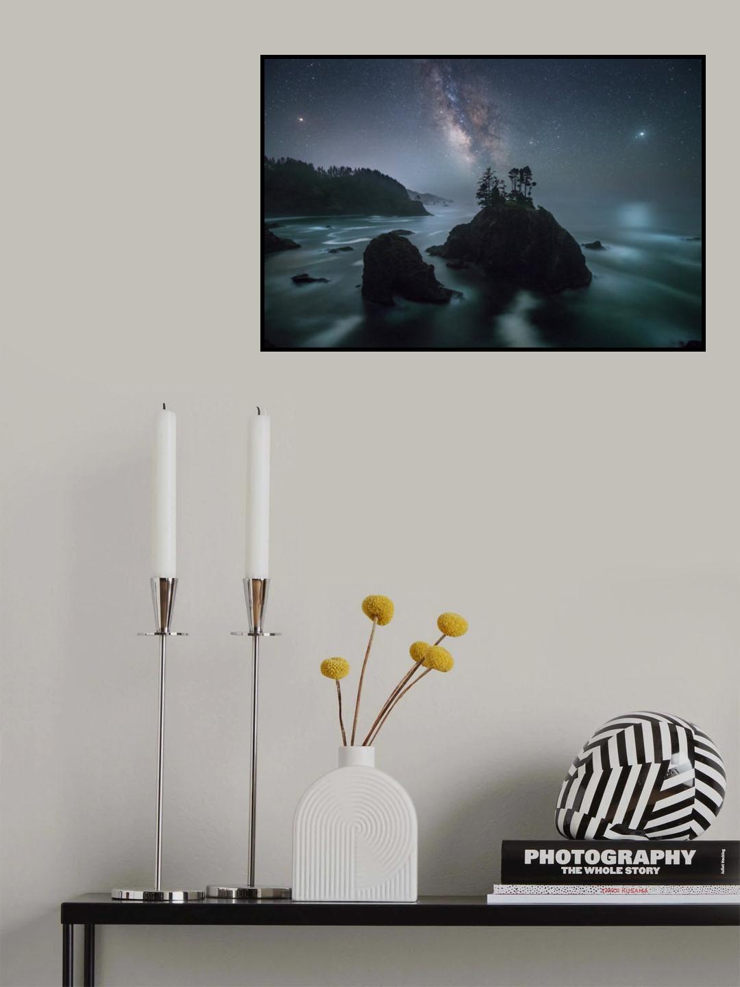 Secret Beach Poster och Canvastavla