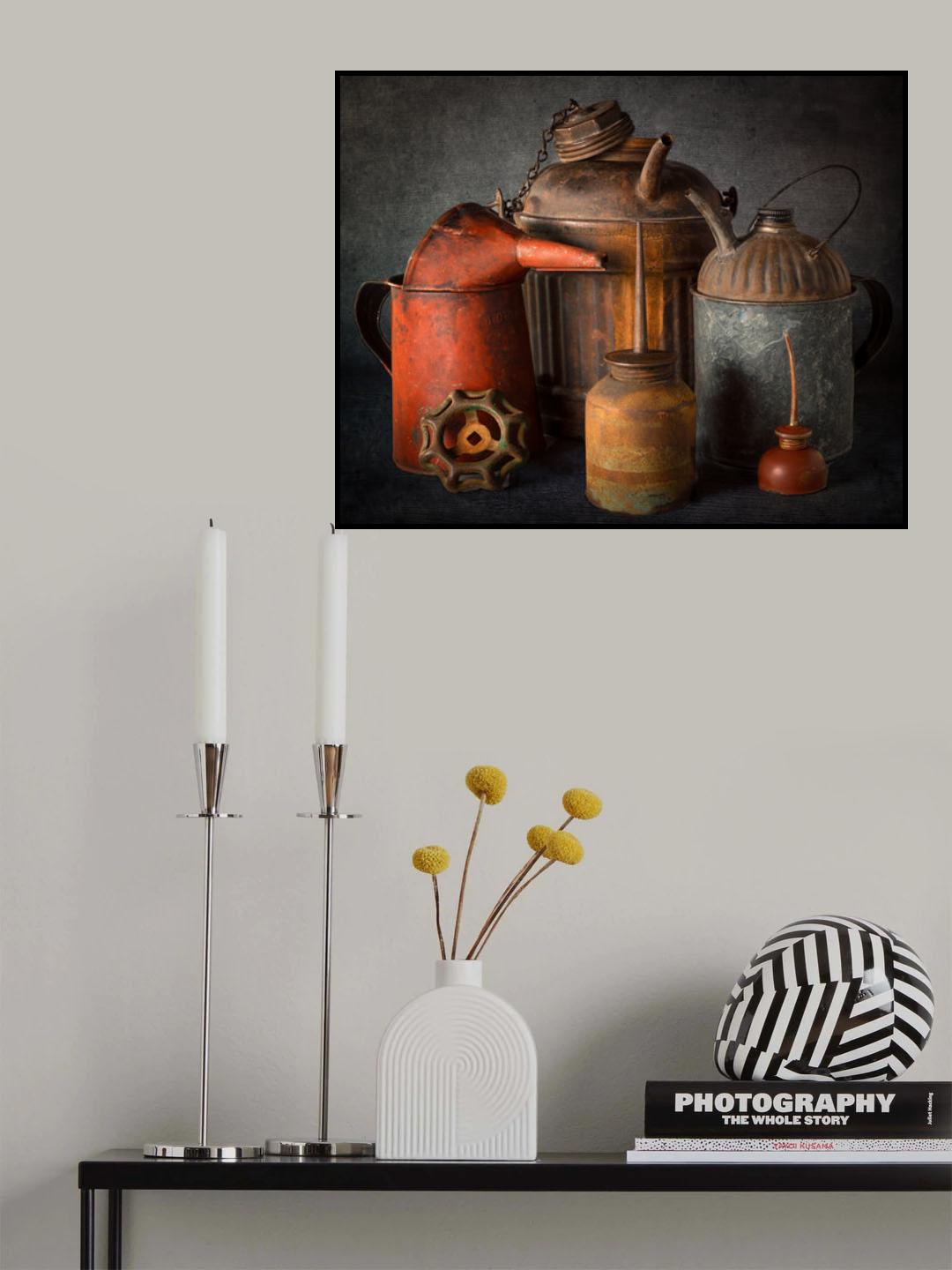 Five Spouts Poster och Canvastavla
