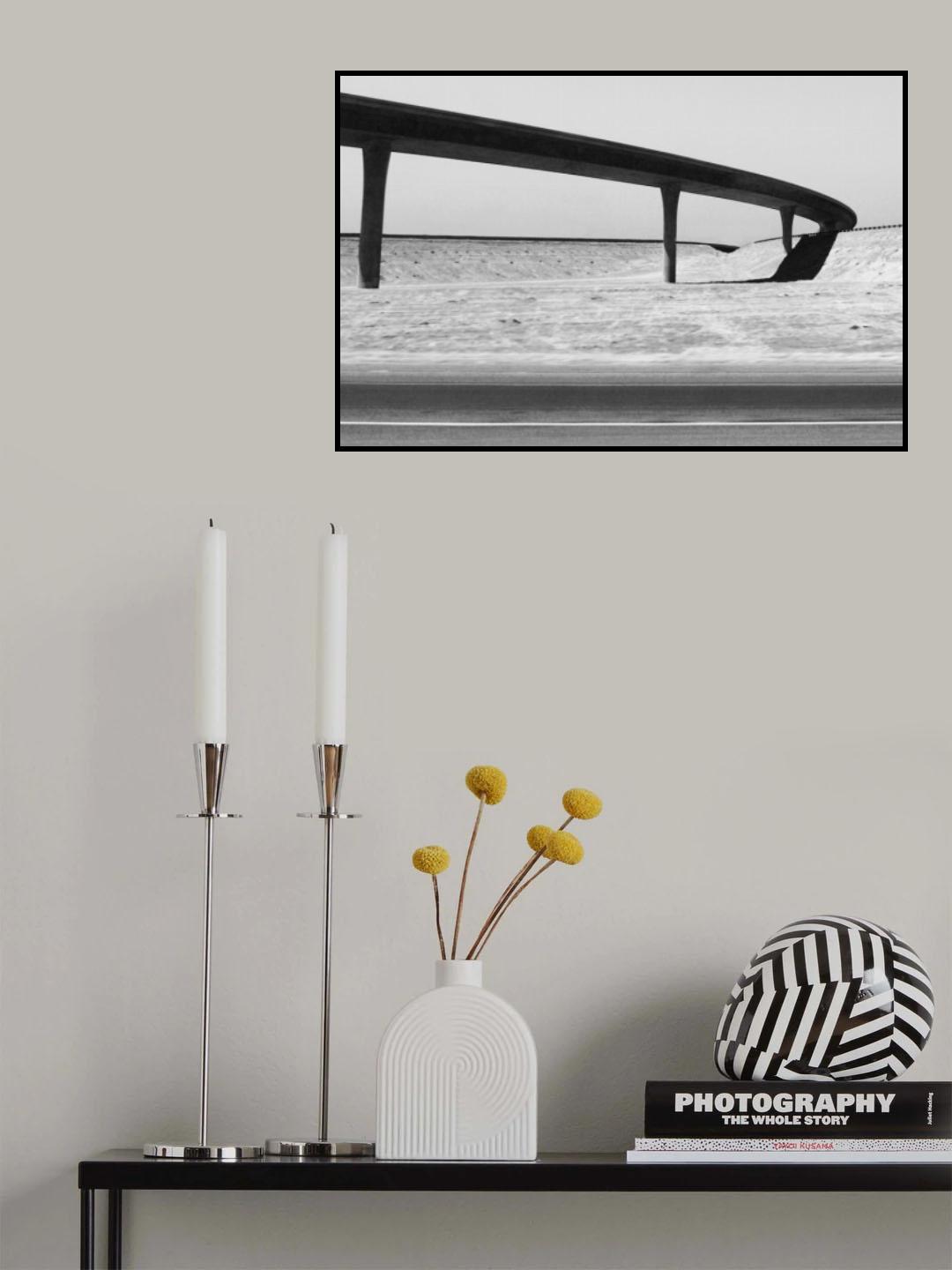 Road Poster och Canvastavla