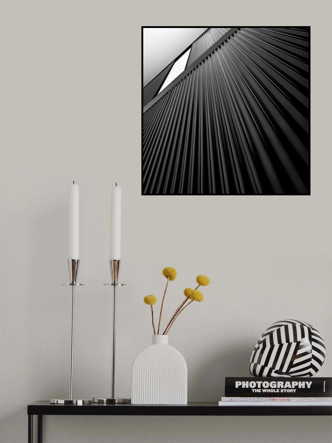 black is black Poster och Canvastavla