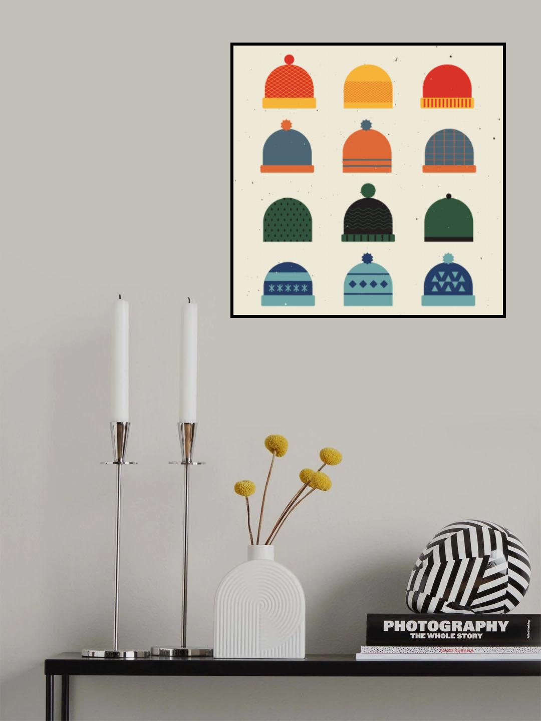 Hats Poster och Canvastavla