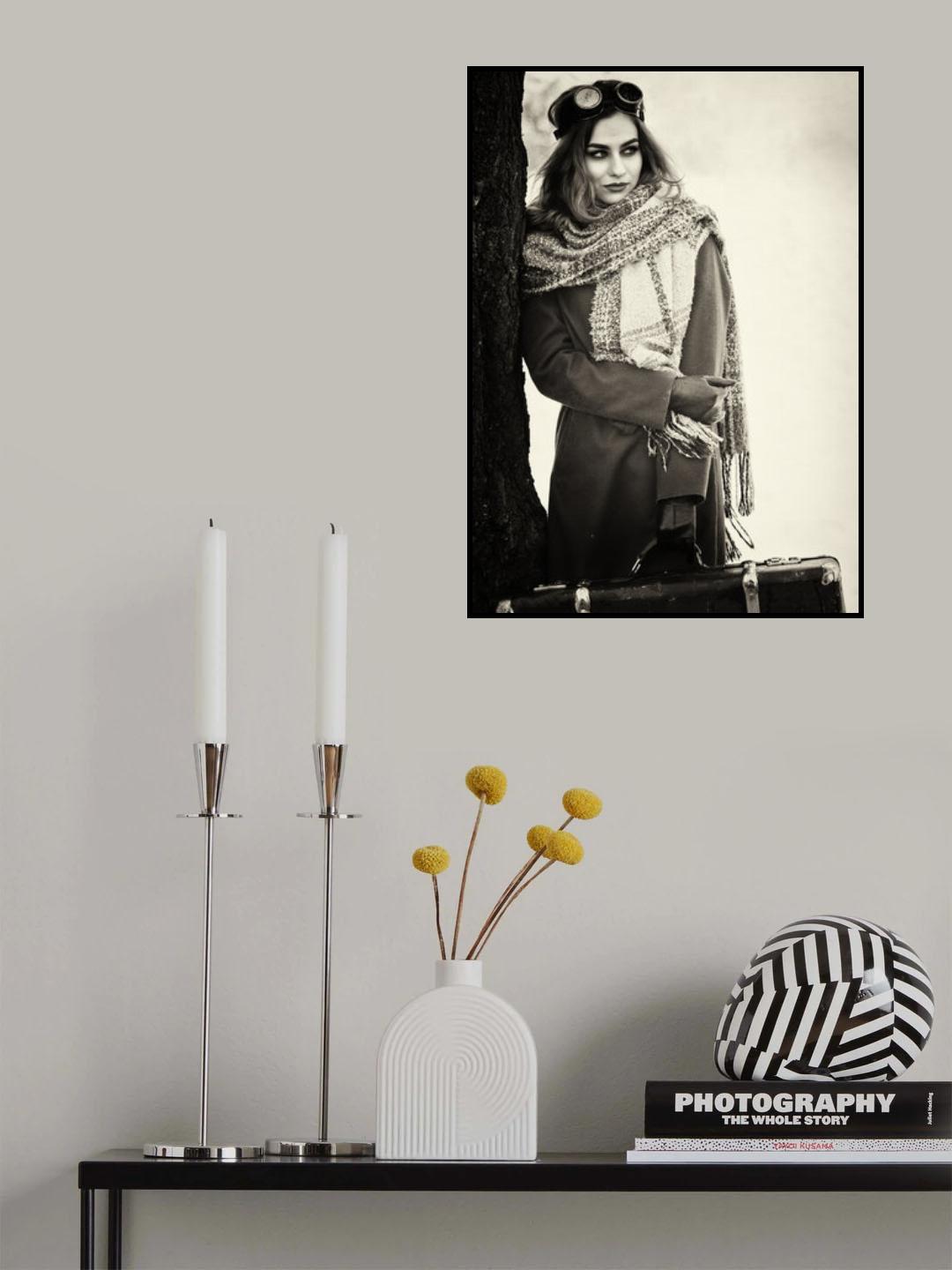 Waiting scene Poster och Canvastavla