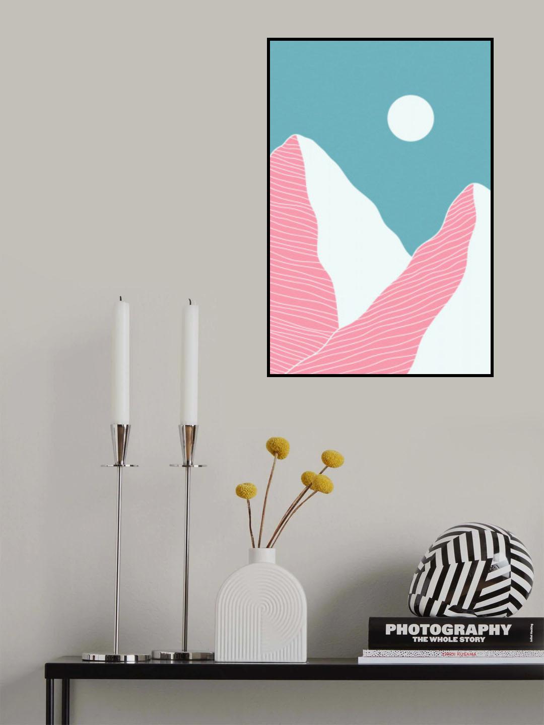 Minimal Alpenglow #1 Poster och Canvastavla