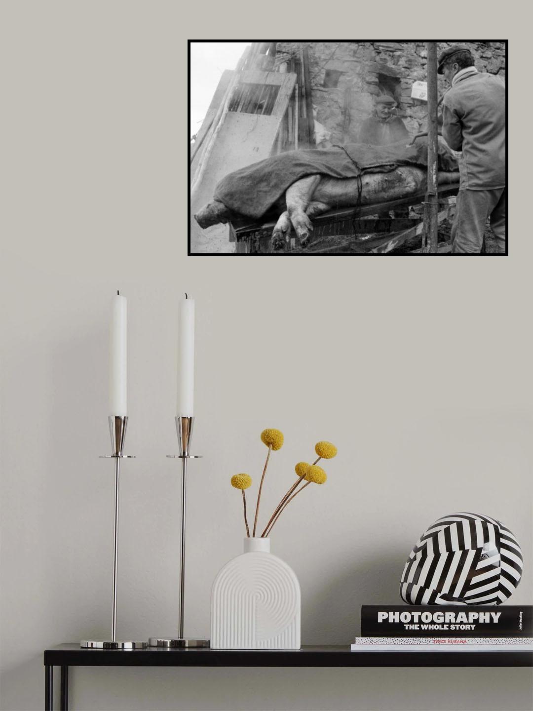 Pietas / The pig killing series Poster och Canvastavla