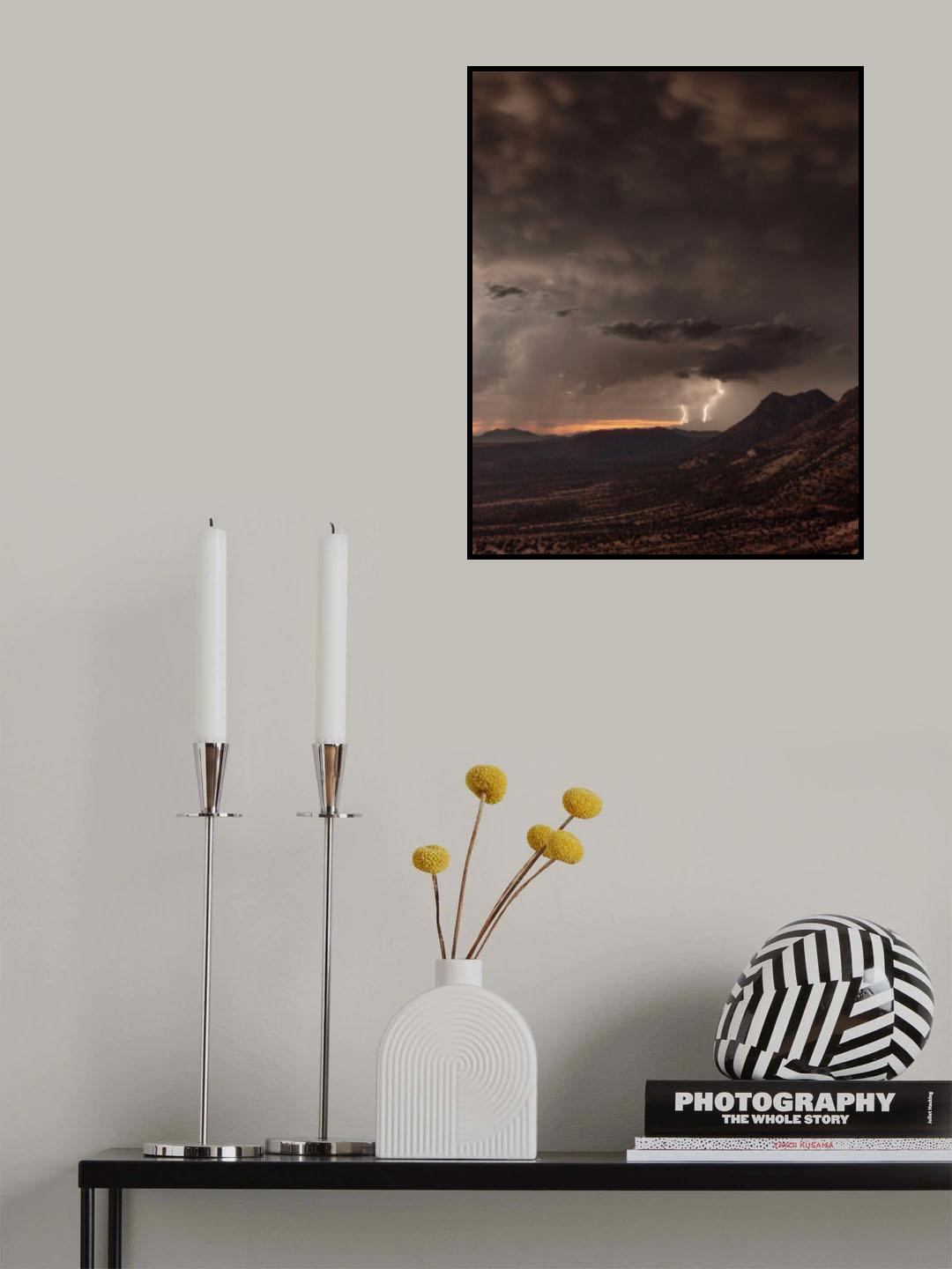 San Rafael Valley Sunset Poster och Canvastavla