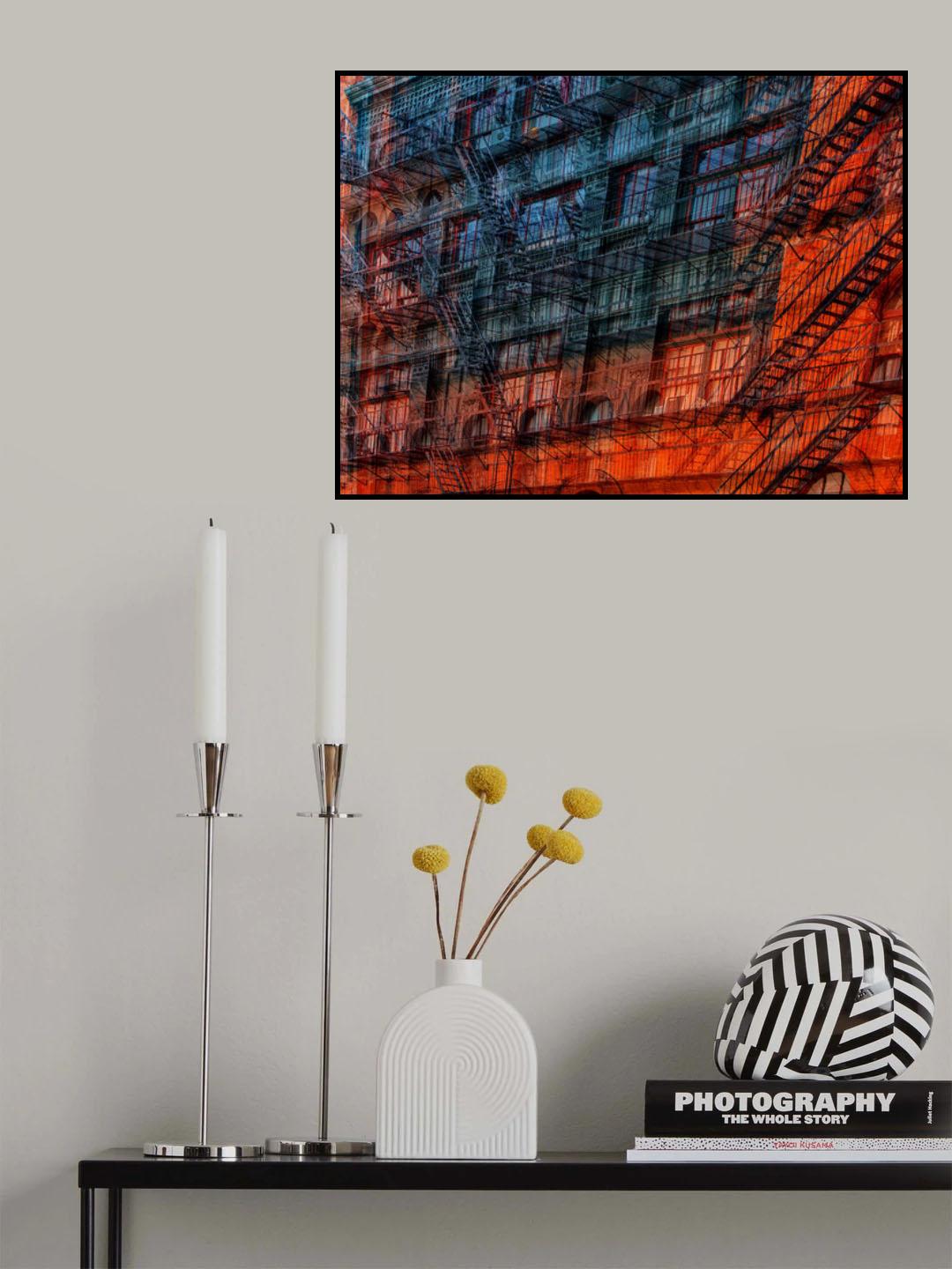 Stairs Poster och Canvastavla