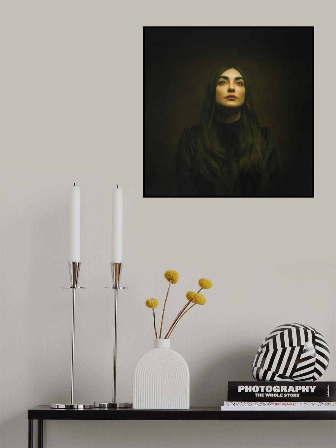 Persian Girl Poster och Canvastavla