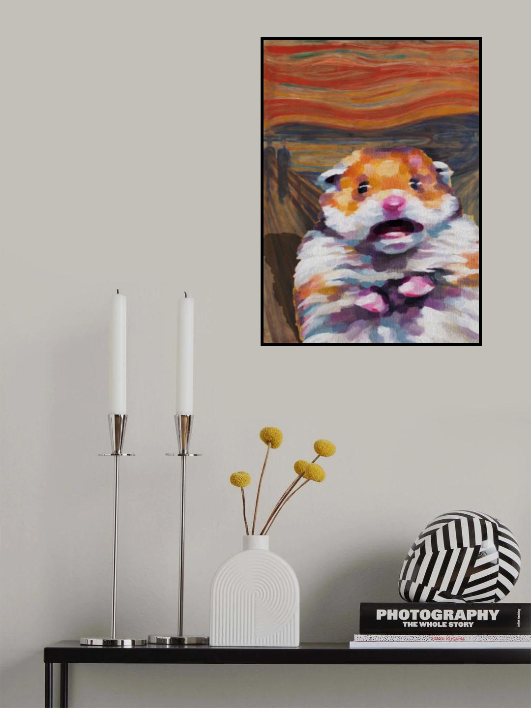 HAMSTERONI PEPERONI Poster och Canvastavla