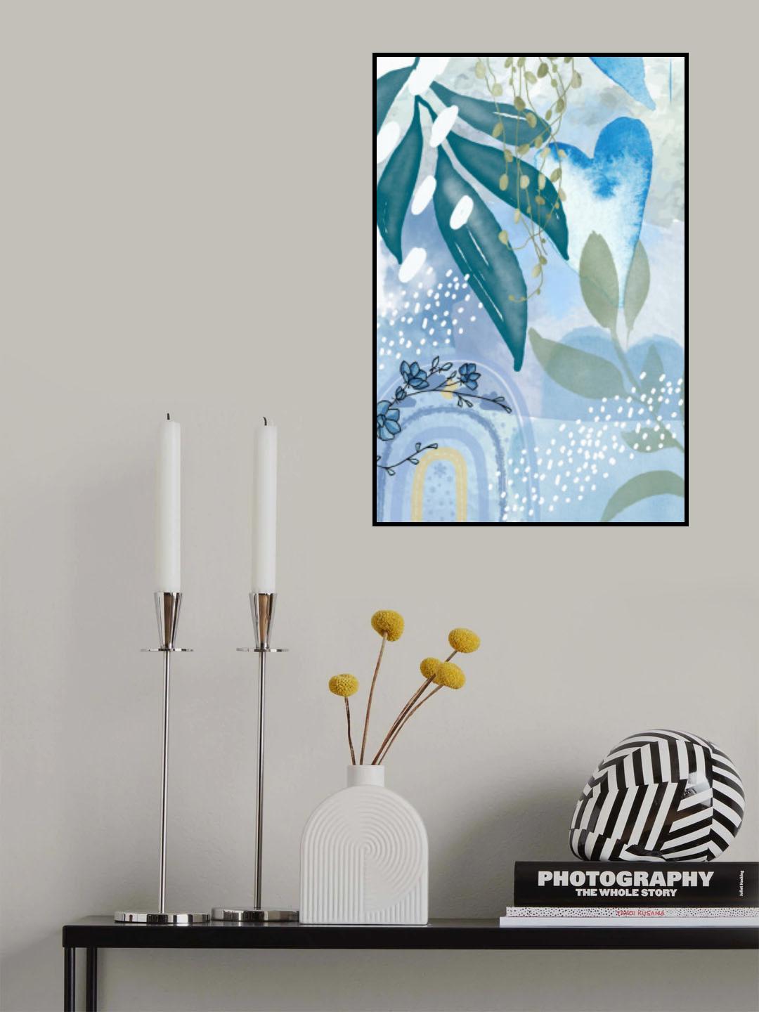 Iceberg Blue-1 Poster och Canvastavla