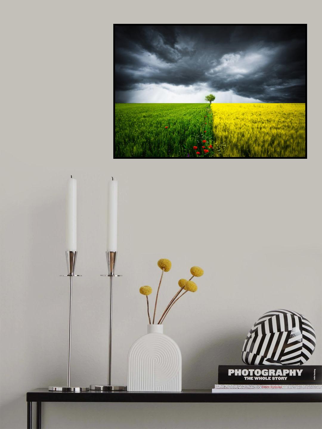 Lone tree Poster och Canvastavla