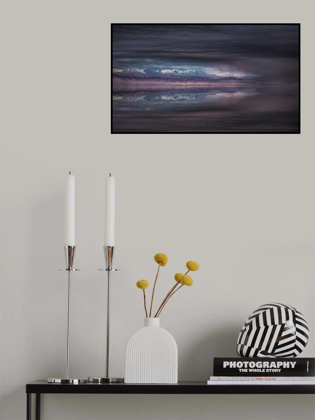 Before the storm covers the silence Poster och Canvastavla