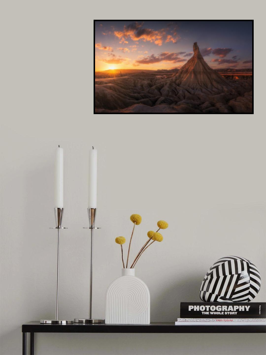 Castildetierra sunset 7R21433 Poster och Canvastavla