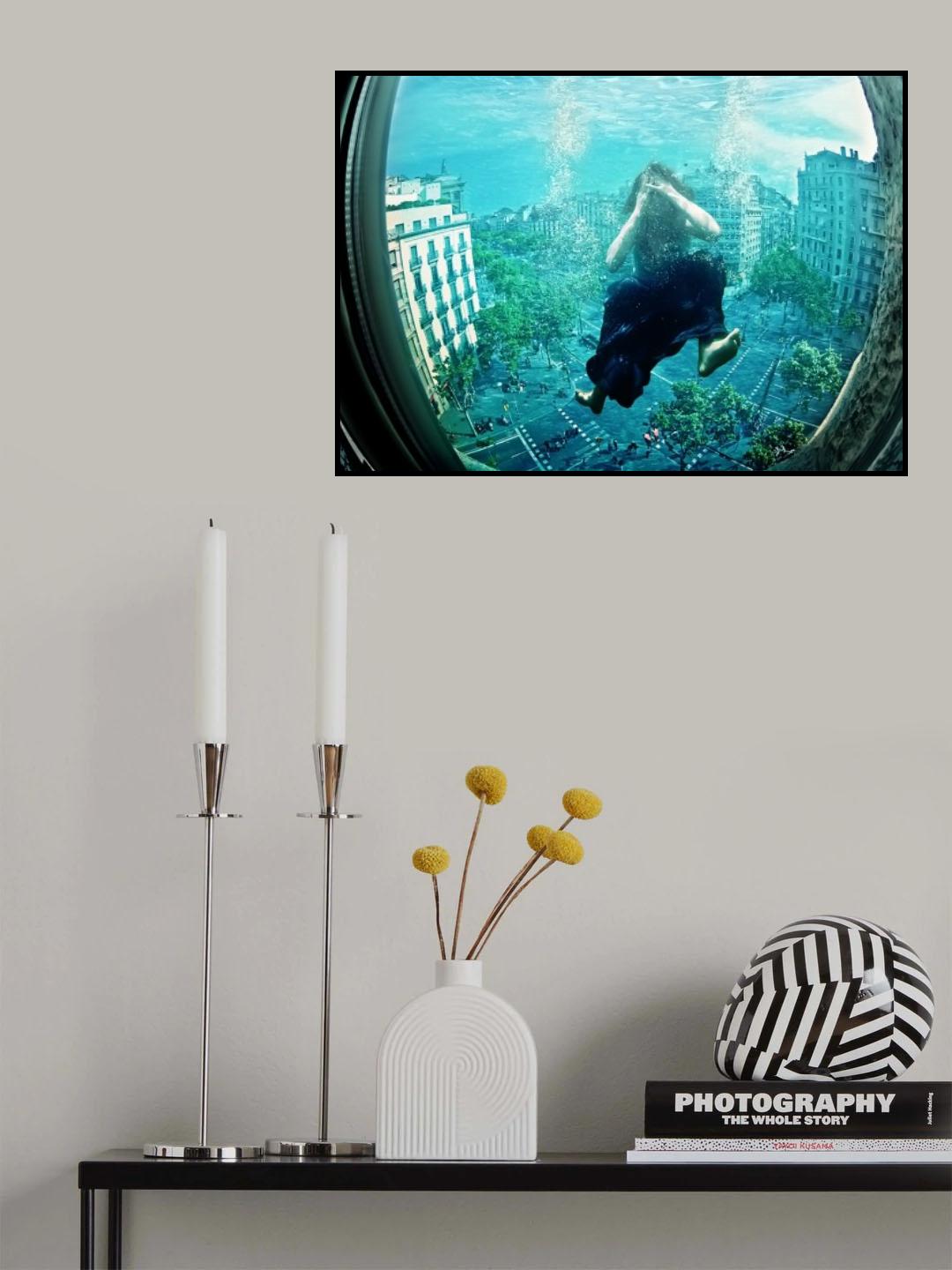 Barcelona Dive Poster och Canvastavla