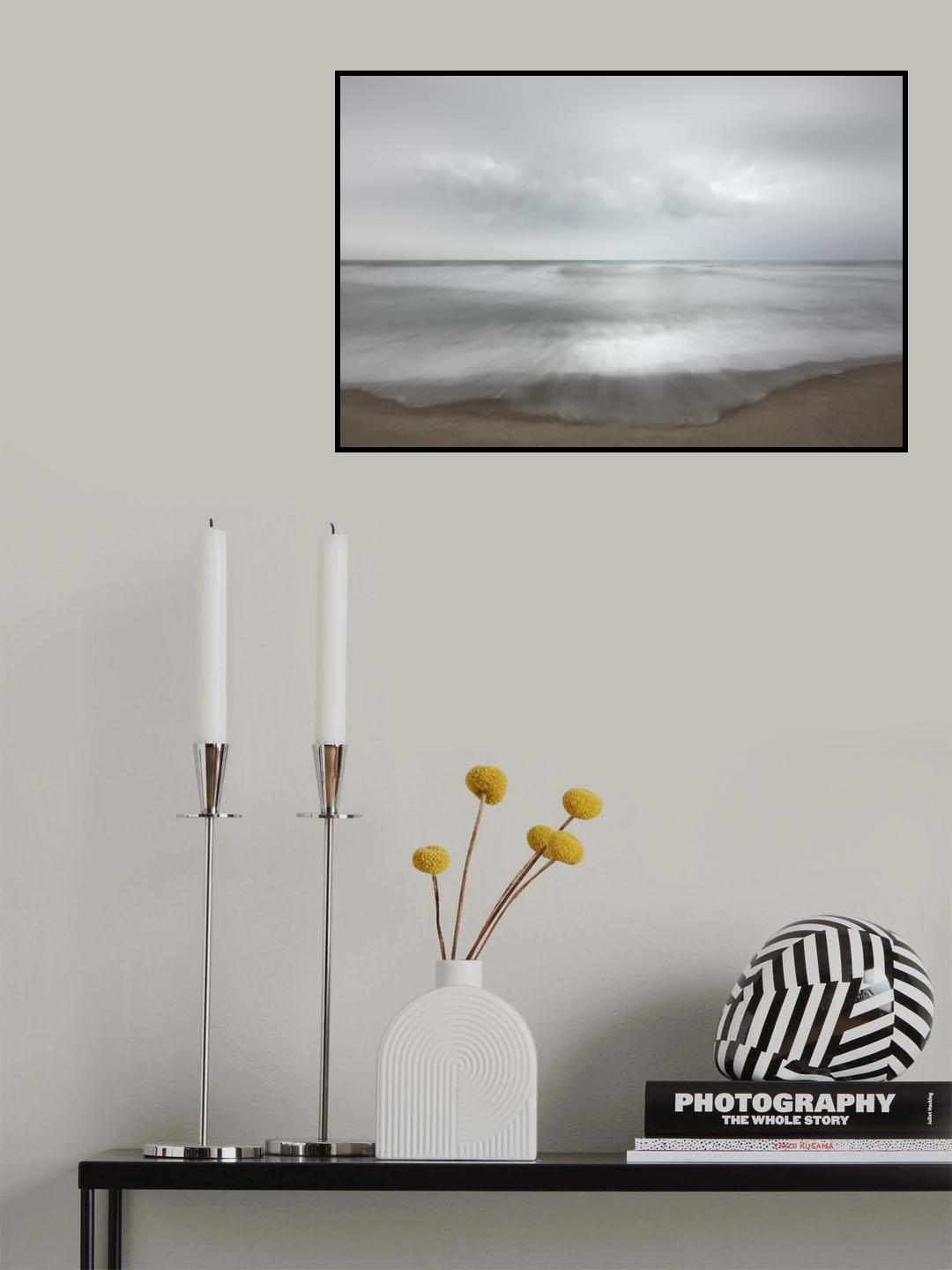 A light pierces the soul. Poster och Canvastavla