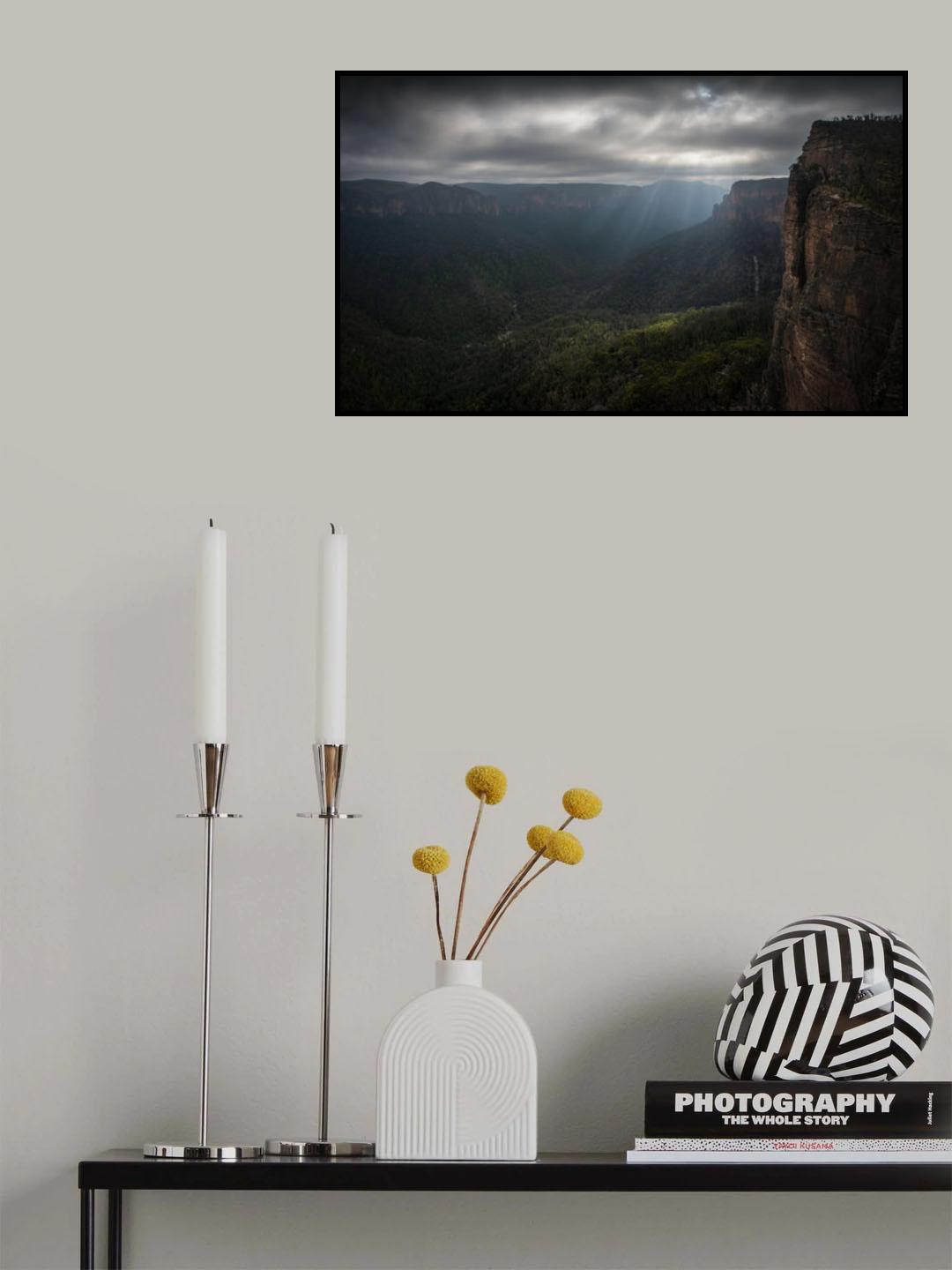 Light from Heaven Poster och Canvastavla