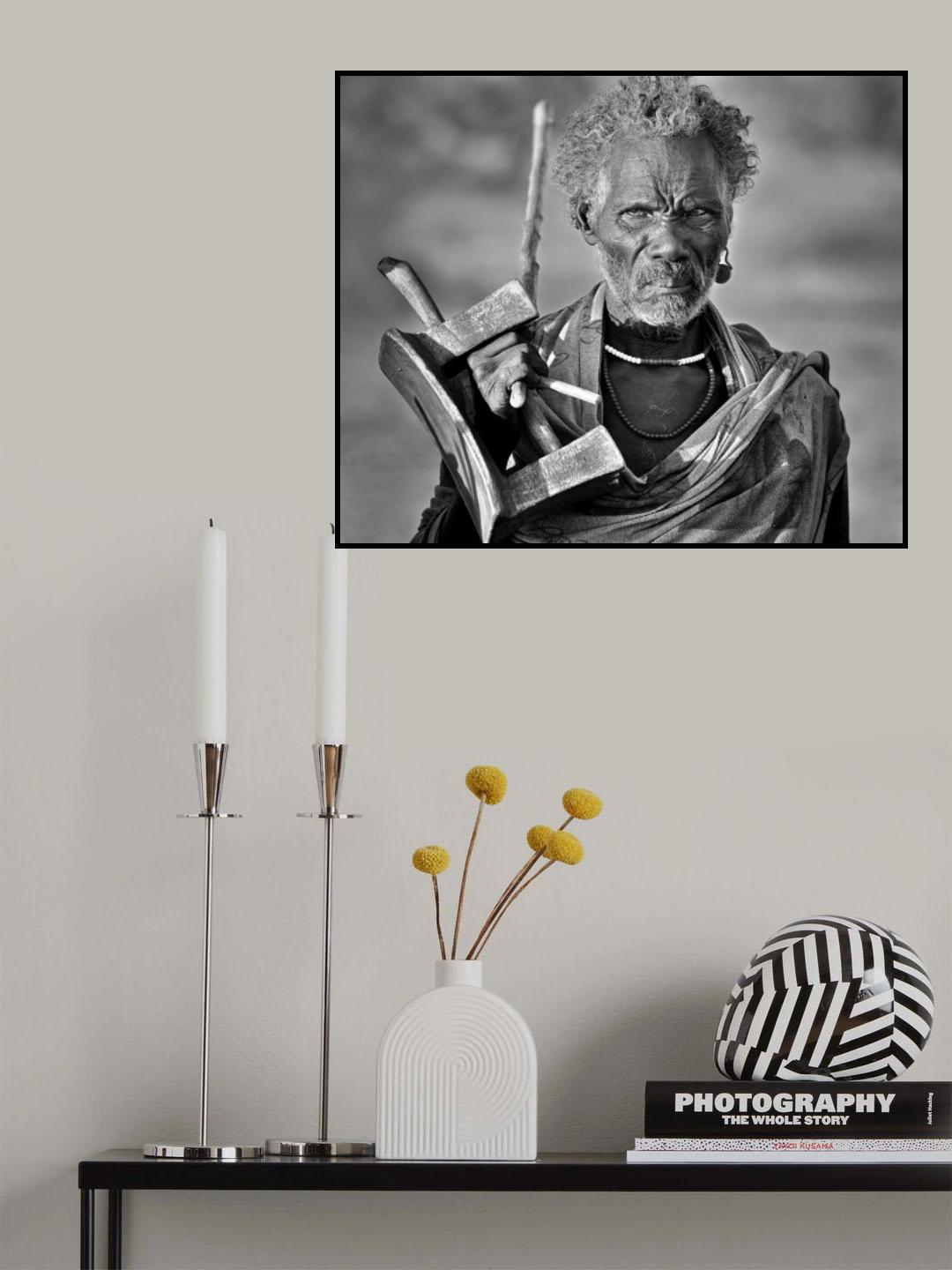 Unsatisfied Poster och Canvastavla