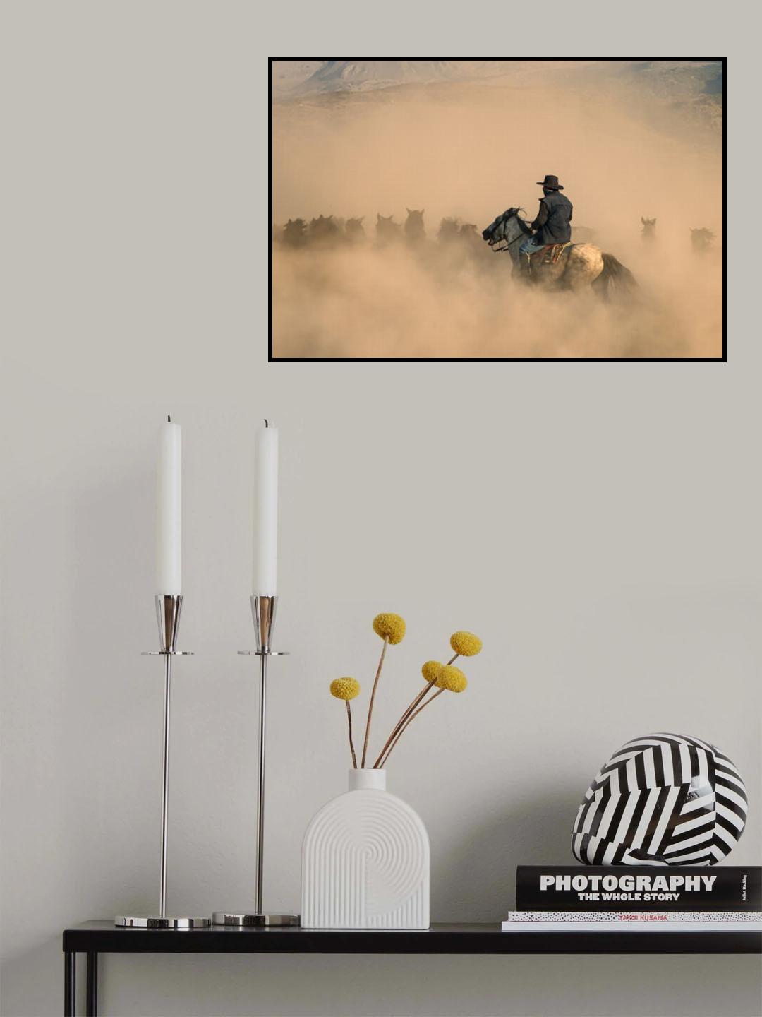 cowboy Poster och Canvastavla