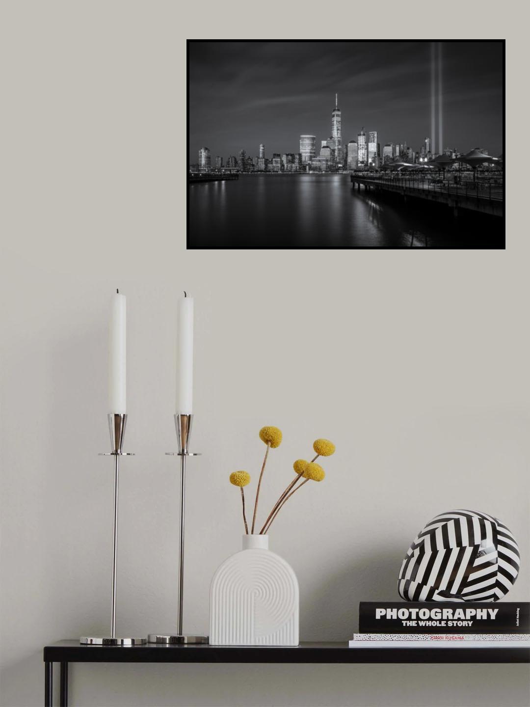 WTC tribute in light Poster och Canvastavla
