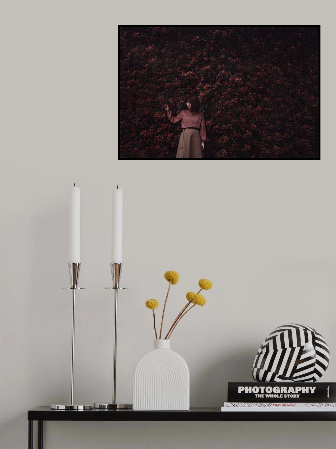 buried red Poster och Canvastavla