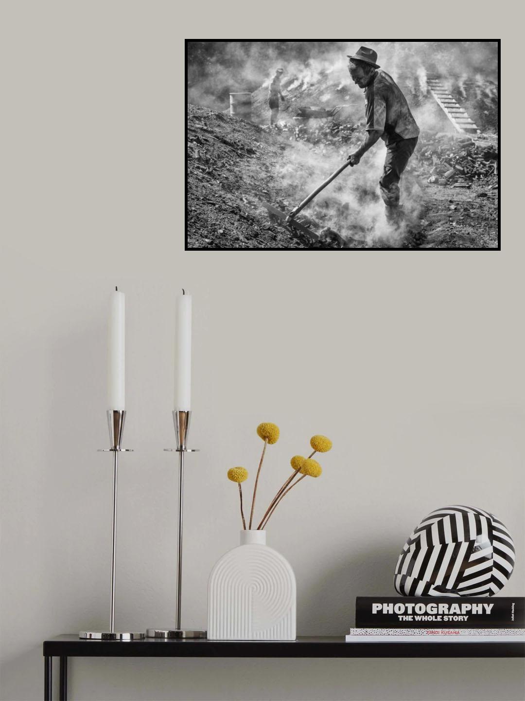 Charcoals Poster och Canvastavla