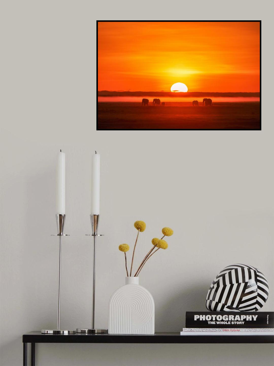 Africa Impression Poster och Canvastavla