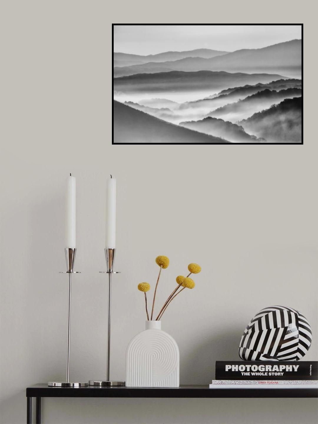 The Mountains Poster och Canvastavla