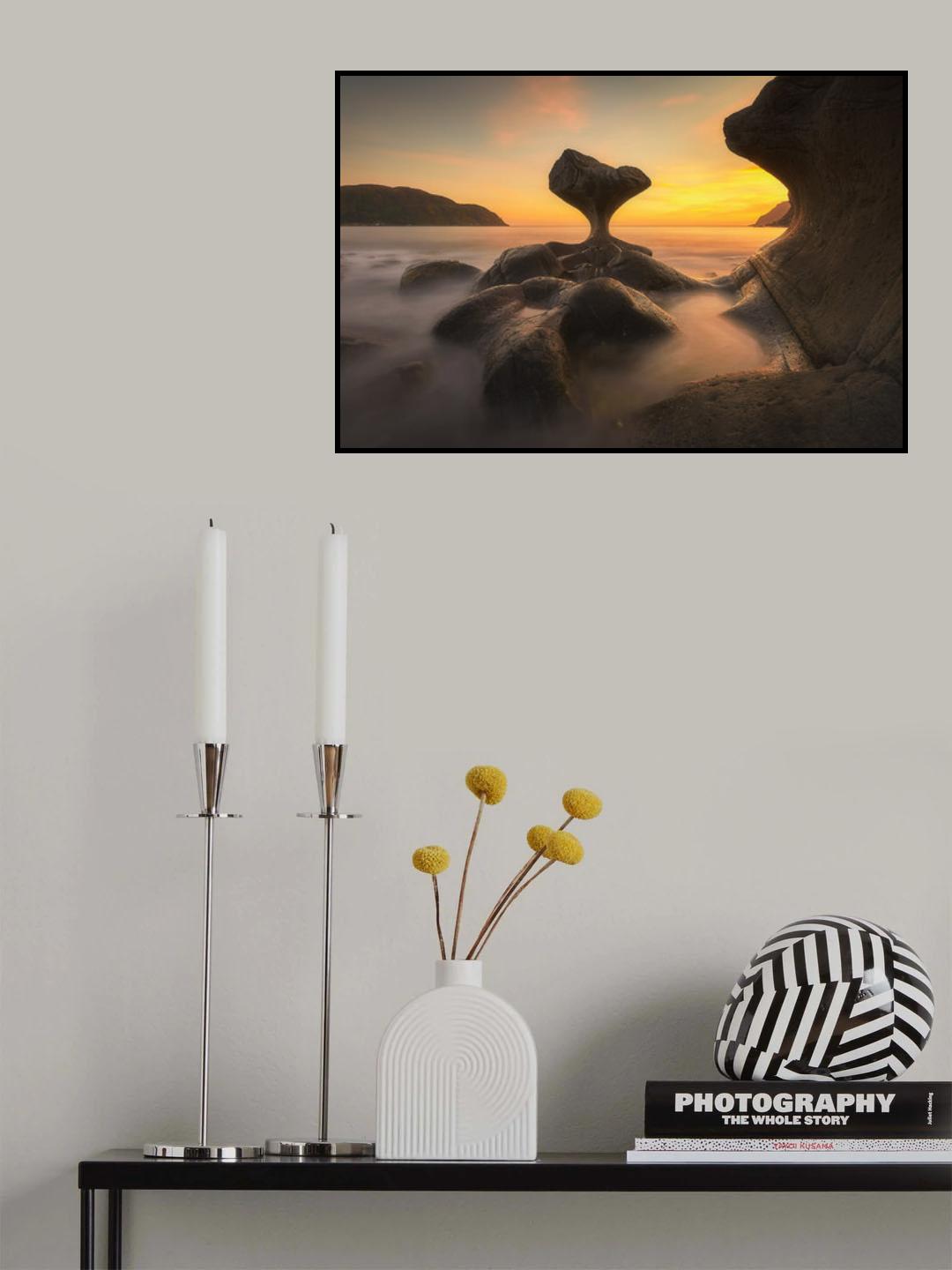 Kannesteinen Rock Poster och Canvastavla