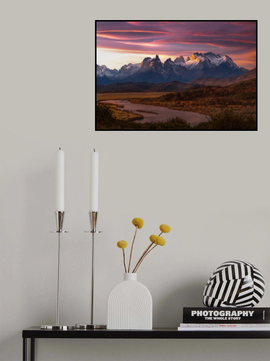 Sunset TDP Poster och Canvastavla